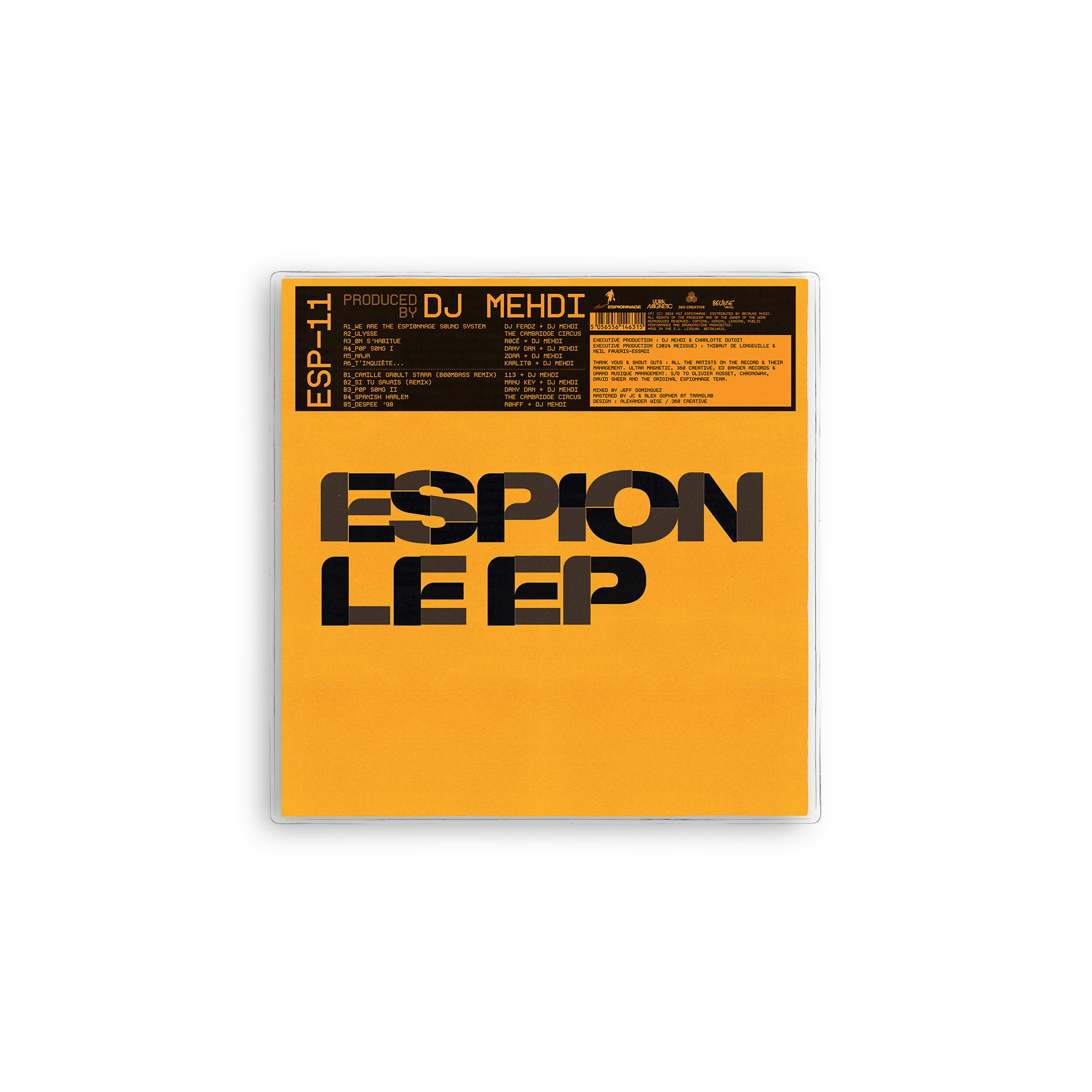 ESPION LE EP - 2024 VINYL REPRESS