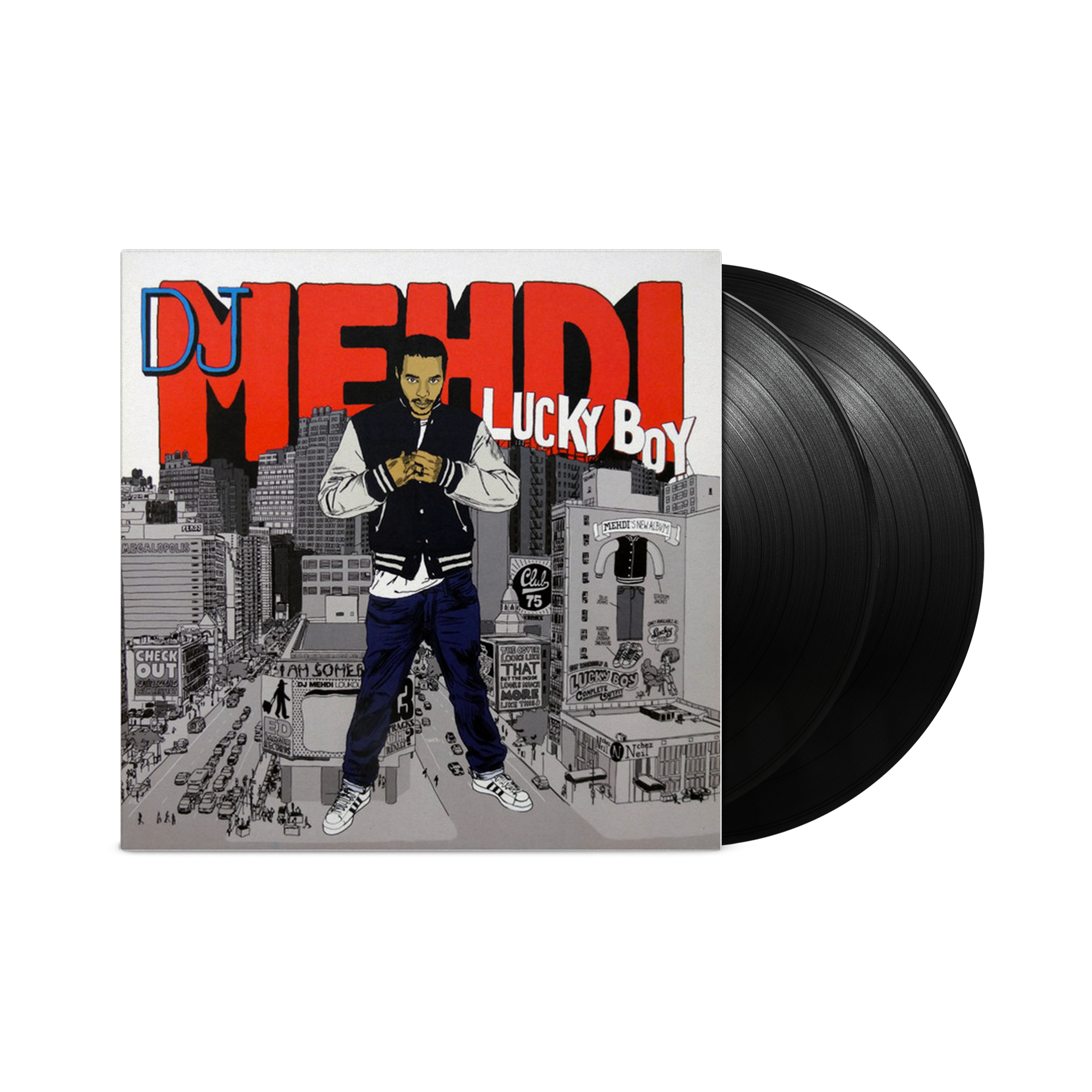 DJ MEHDI "LUCKY BOY" - DOUBLE VINYLE