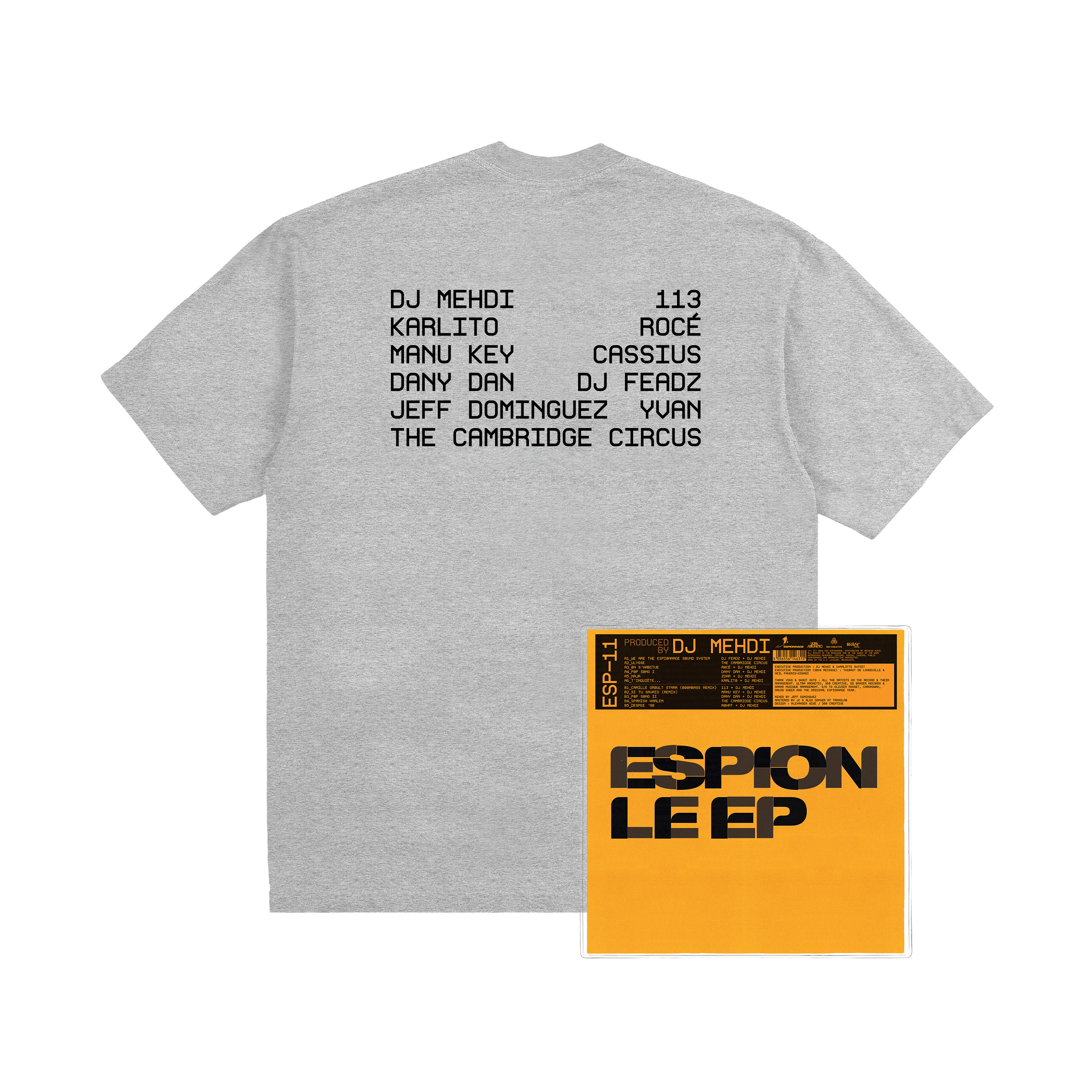 PACK "ESPION" TEE + VINYLE